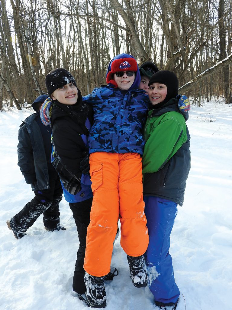 Spencerport’s Troop 92 enjoying the outdoors.